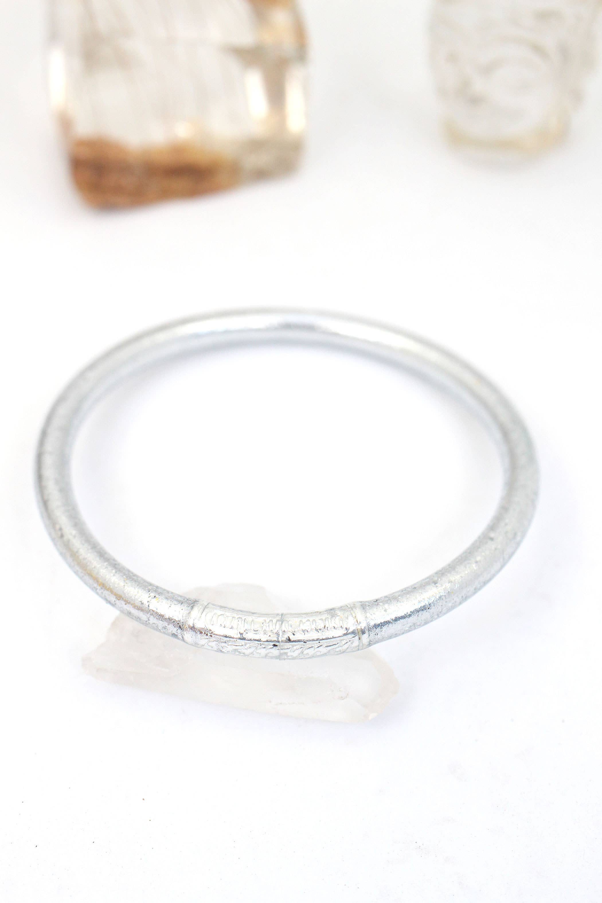Thai Buddhist Temple Bracelet, Mantra Bangle - Sold Separately
