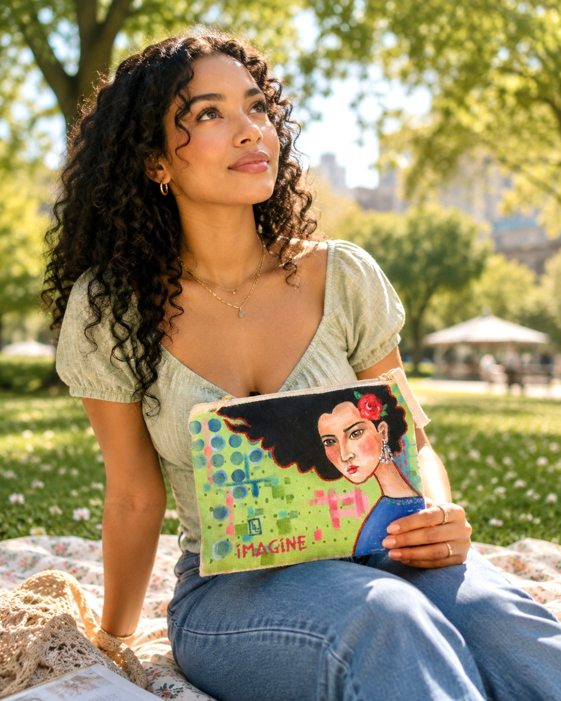 Zippered Tote (small) - Laura Ledesma