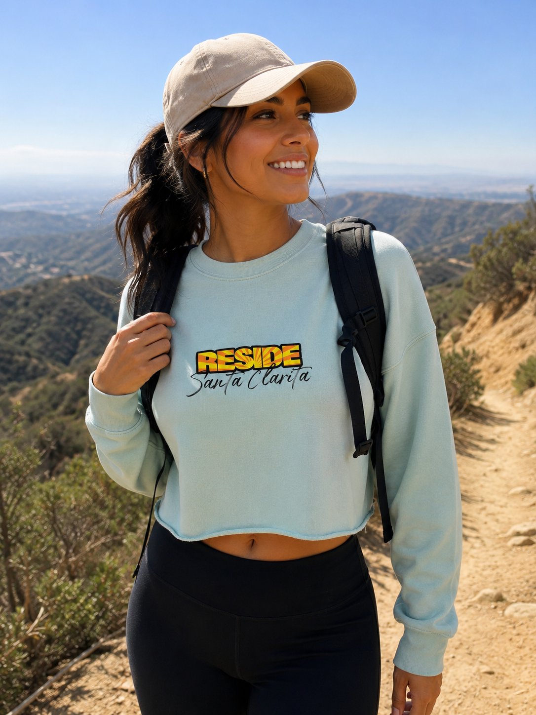 Reside Santa Clarita Cropped Sweatshirt