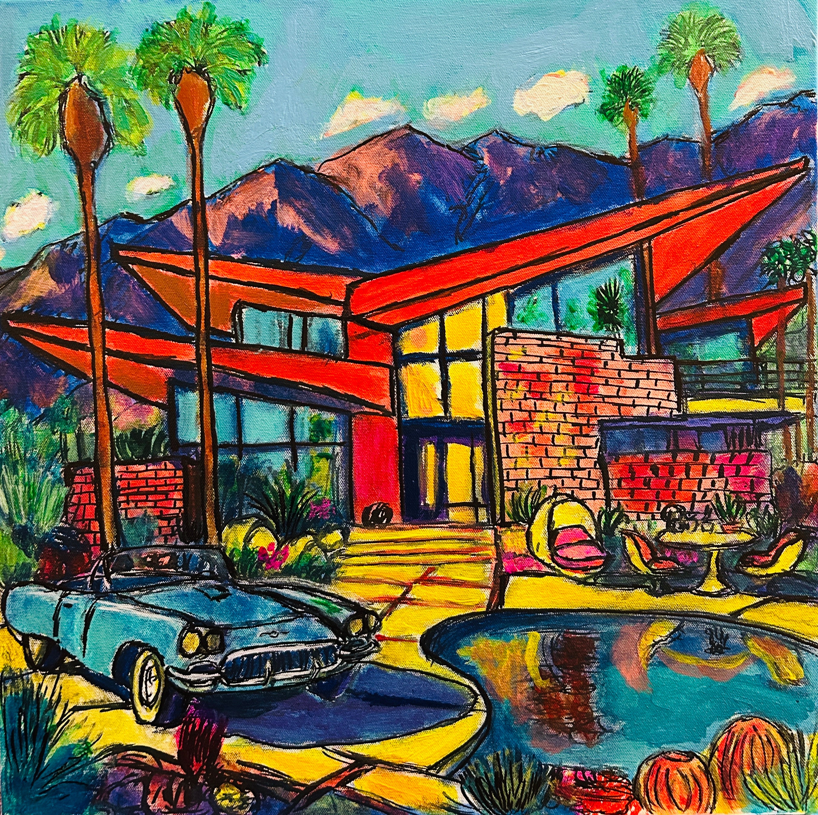 Palm Springs Modern Oasis - Franklin Duru