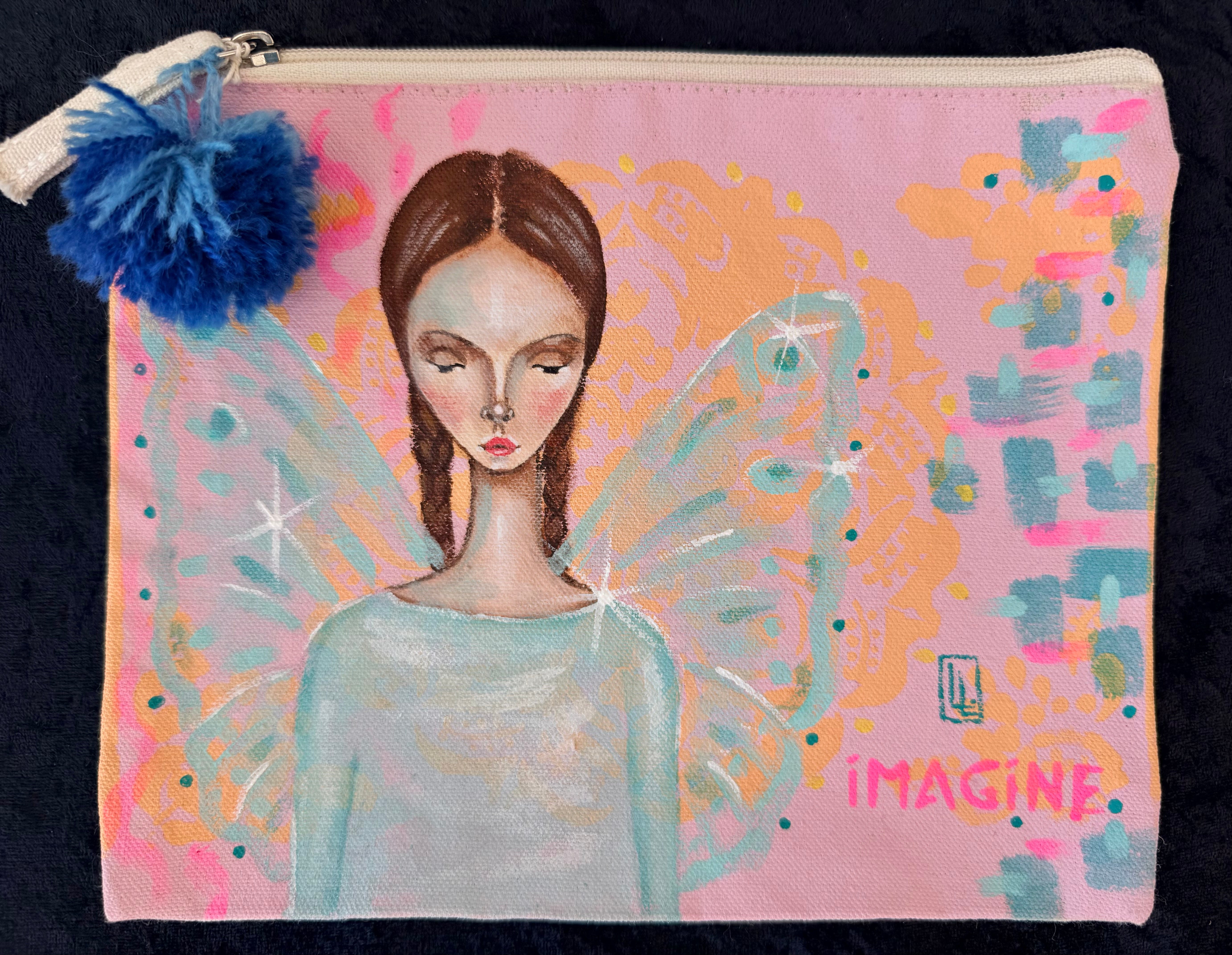 Zippered Tote (medium) - Laura Ledesma
