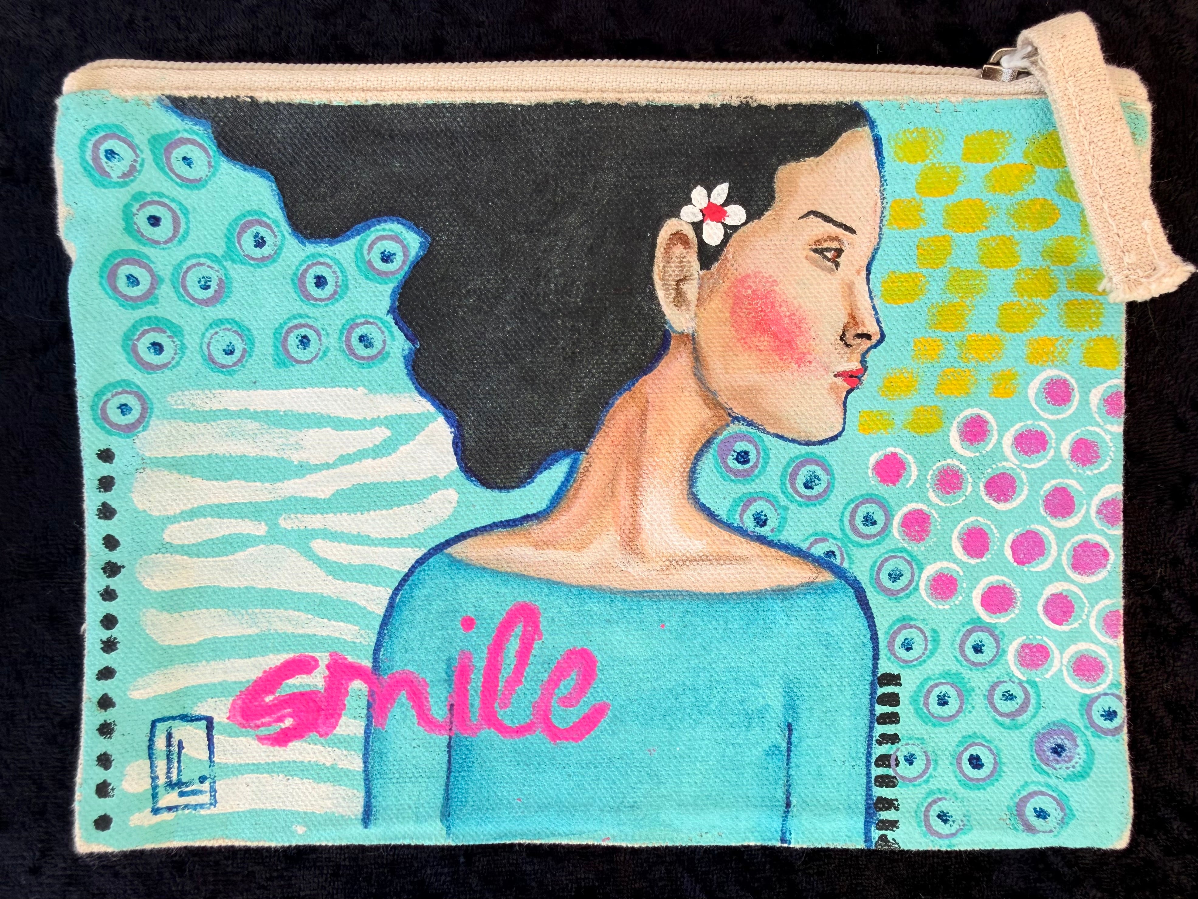 Zippered Tote (small) - Laura Ledesma