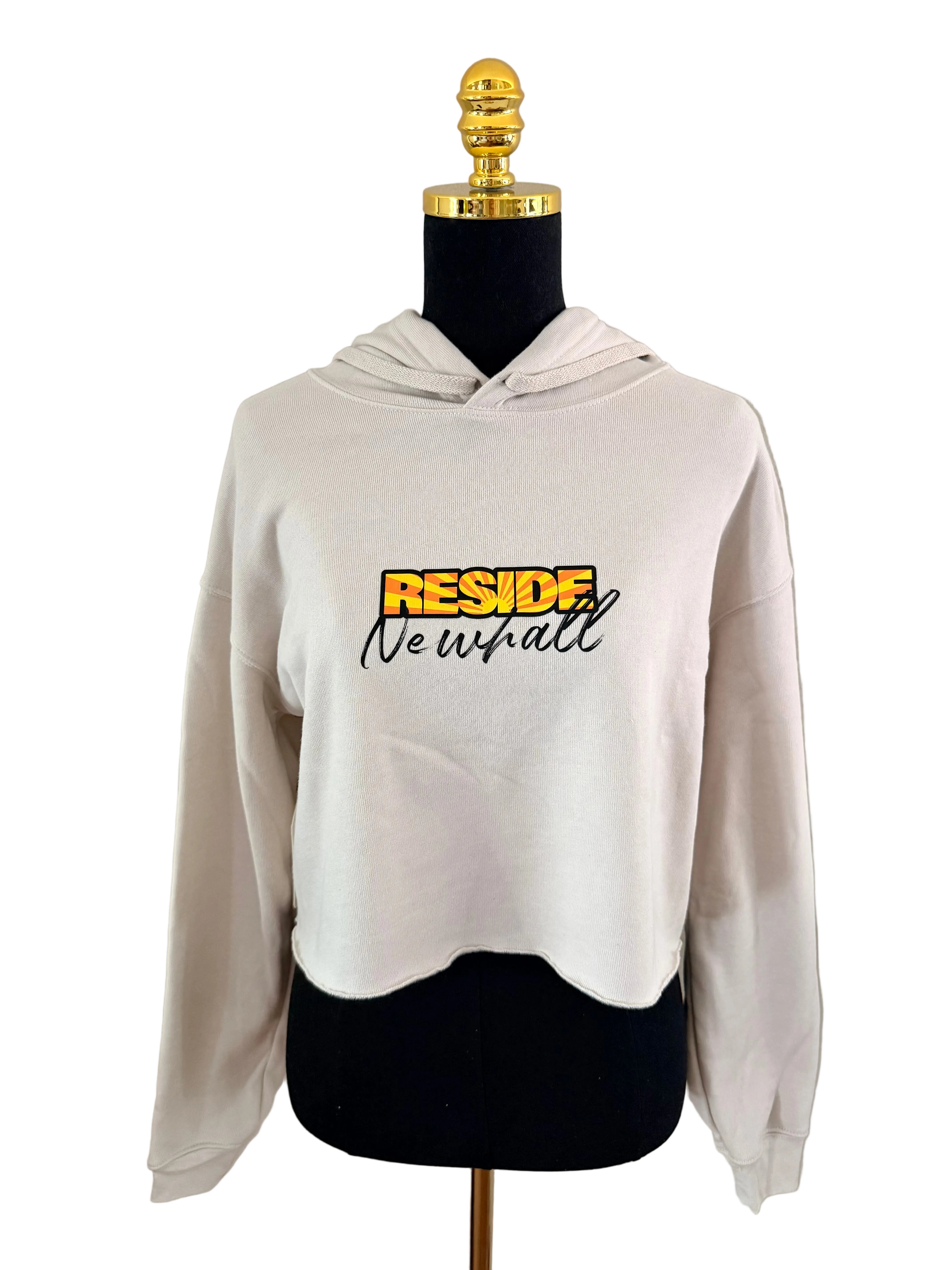 Reside Newhall Cropped Hoodie - Qiana Tarlow
