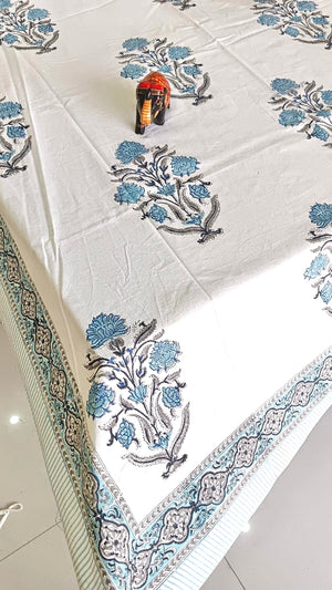 Floral Group (white/blue)