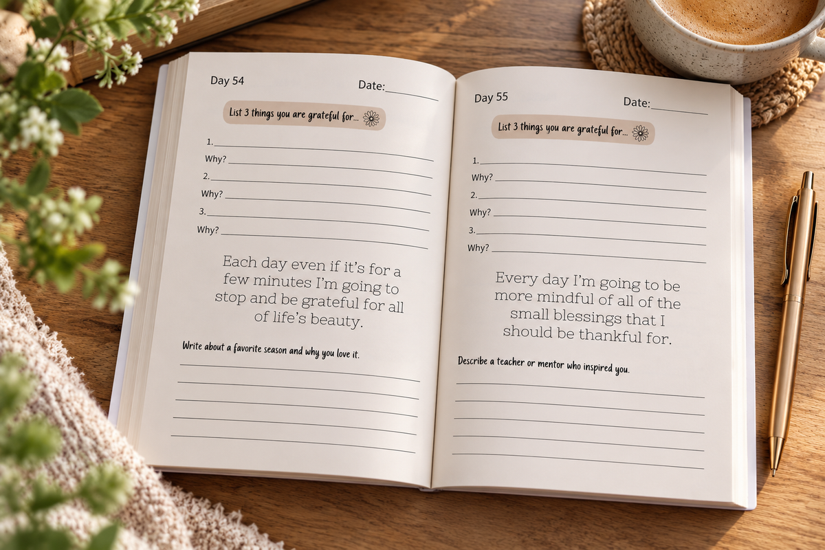 Daily Gratitude Journal - Little Path