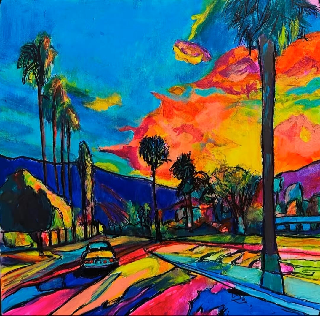 Desert Sunset Drive - Franklin Duru